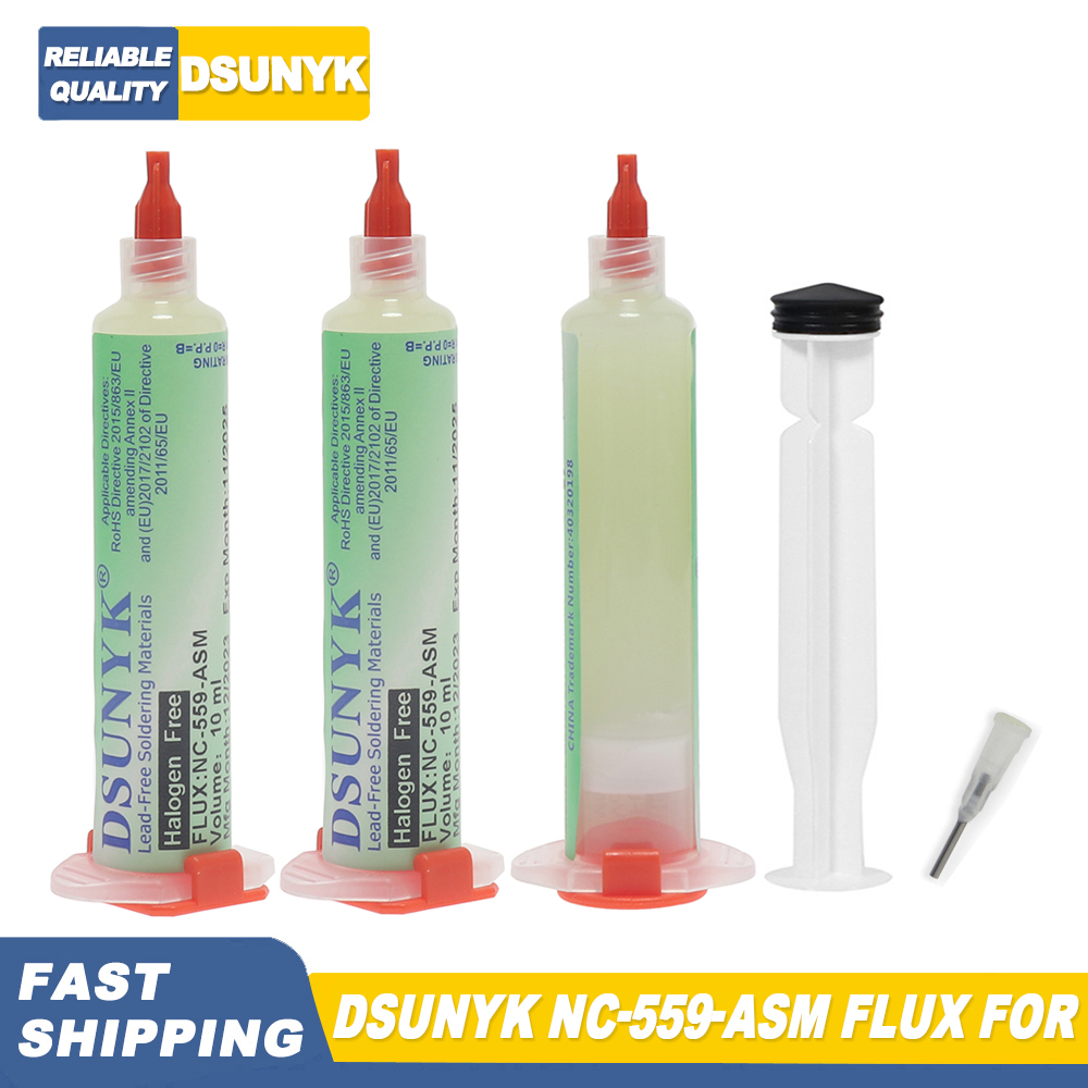 Soldering Flux Liquid - Nc-559-asm Akı Bga Topları, Lehimleme Şırıngası