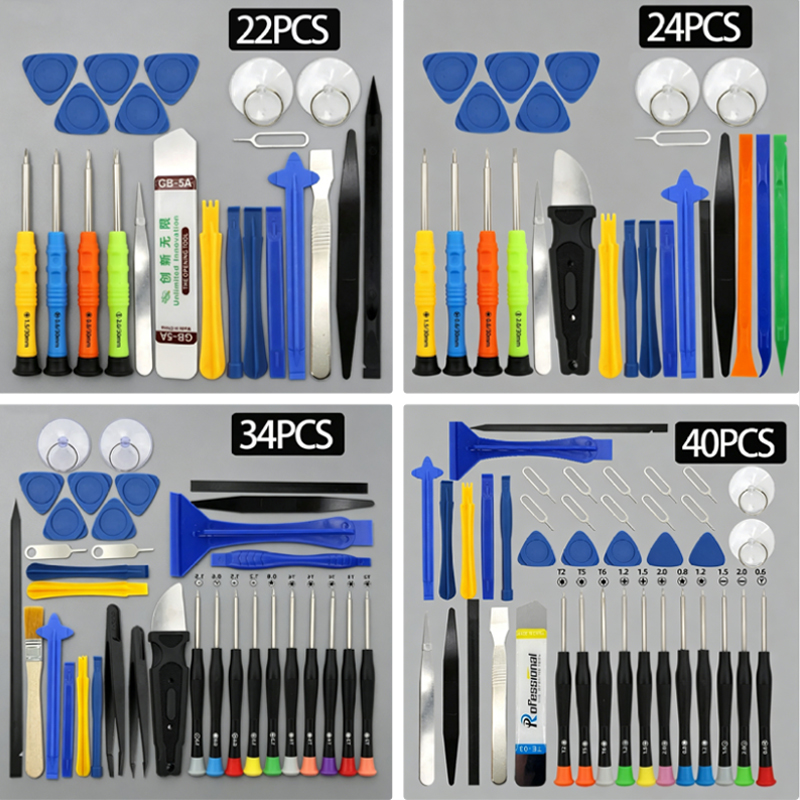 Electronics Repair Service - Çok Fonksiyonlu Tamir Seti 22/24/34/40 Parça