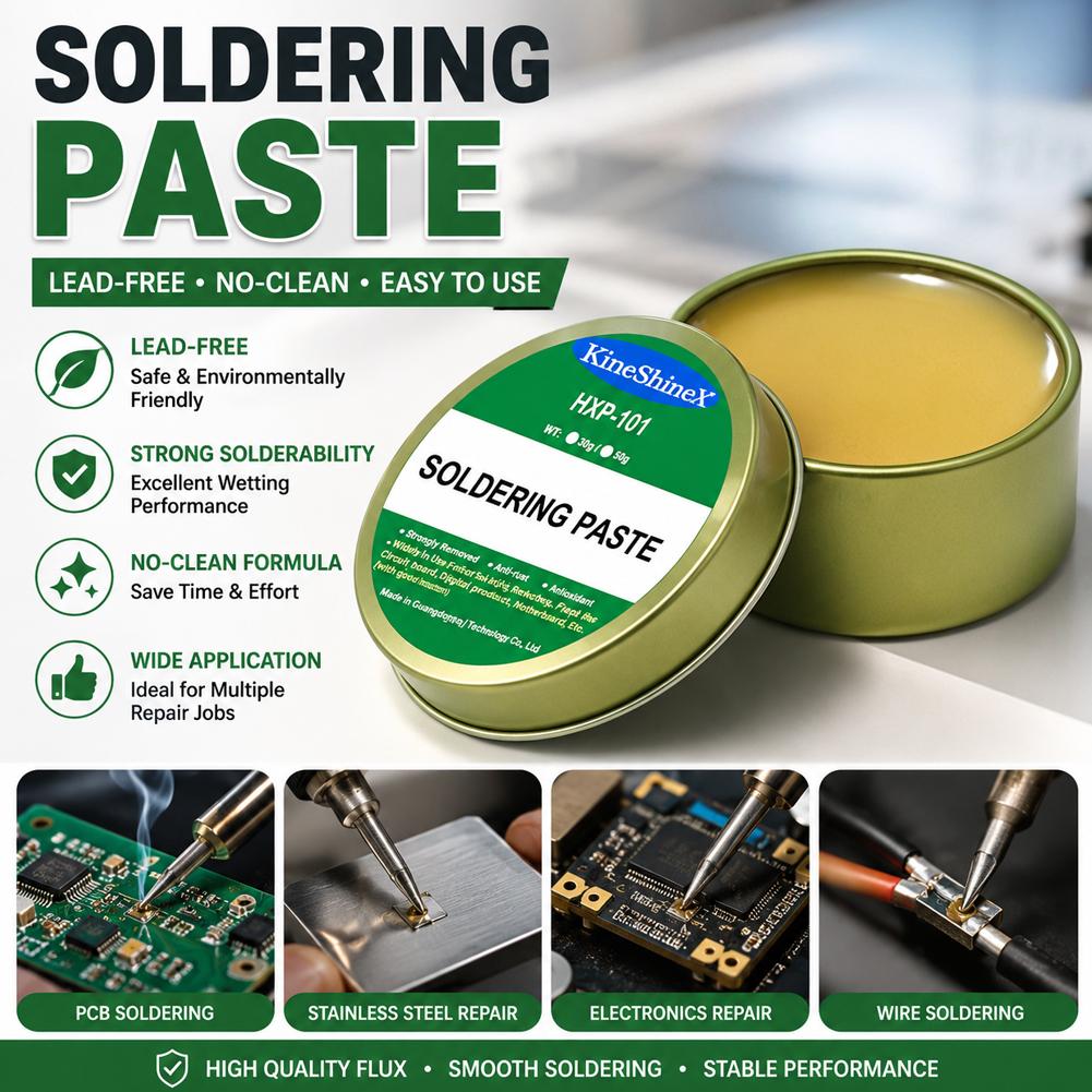 Soldering Flux Liquid - 100g Lehimleme Pastası Rosin Flux, Demir