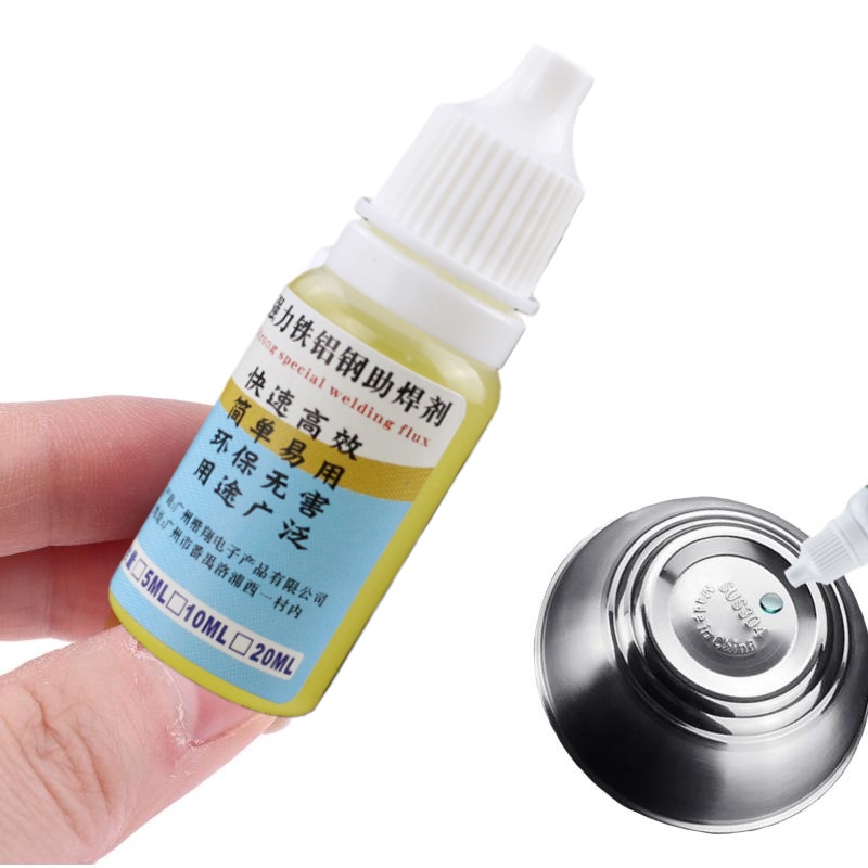 1 adet sıvı alüminyum Metal el - Soldering Flux Liquid incelemesi ve fiyatı
