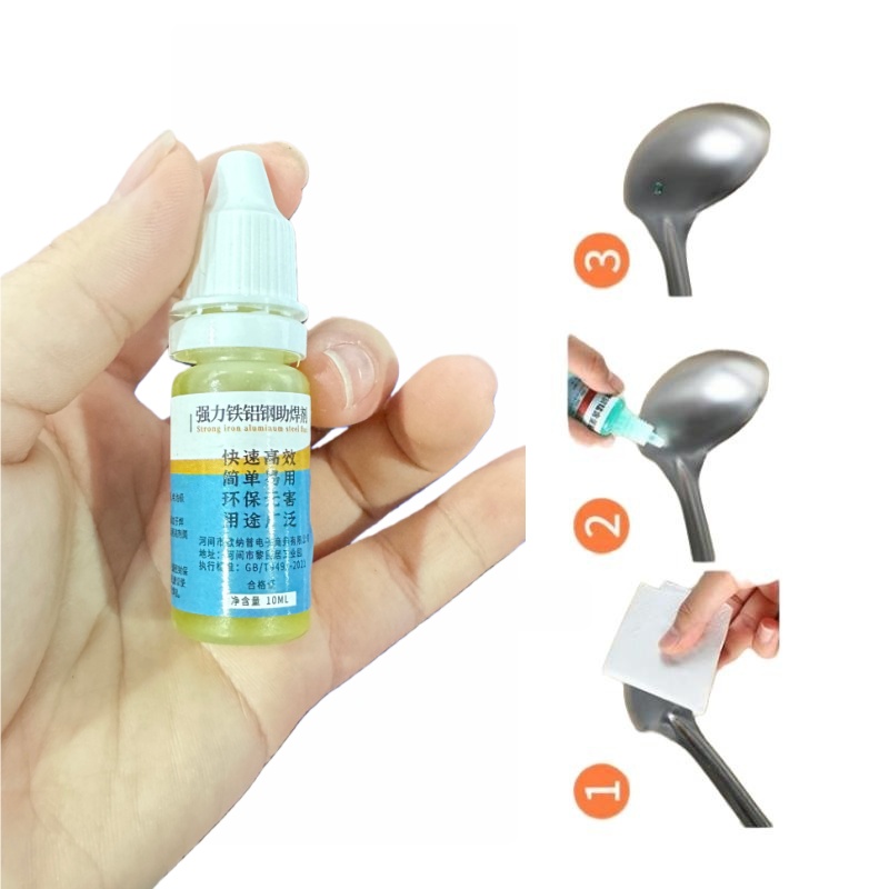 1 adet sıvı alüminyum Metal el - Soldering Flux Liquid incelemesi ve fiyatı