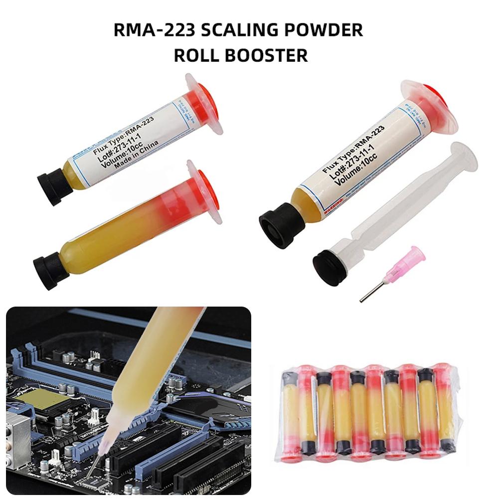 10cc RMA223 No-Clean Lehim Pas - Soldering Flux Liquid incelemesi ve fiyatı