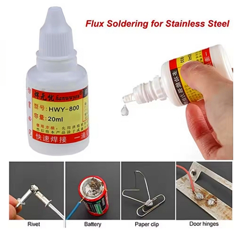 YENİ HWY800 20ml Paslanmaz Çel - Soldering Flux Liquid incelemesi ve fiyatı